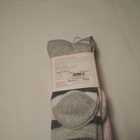 Nwt Sofsole crewsocks - Picture 2 of 3